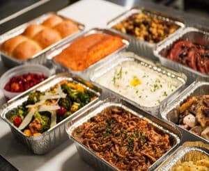 Performance nutrition food background