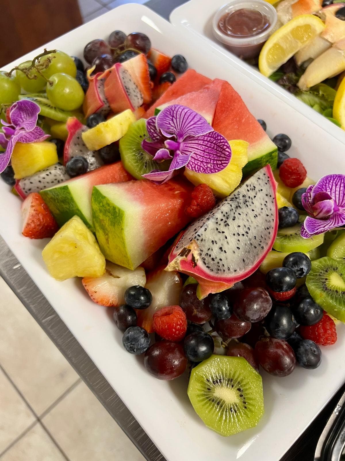 Healthy travel meal bowl